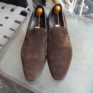 Bally men's brown shoes